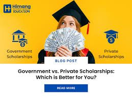 Government vs. Private Scholarships – Which Is Better?